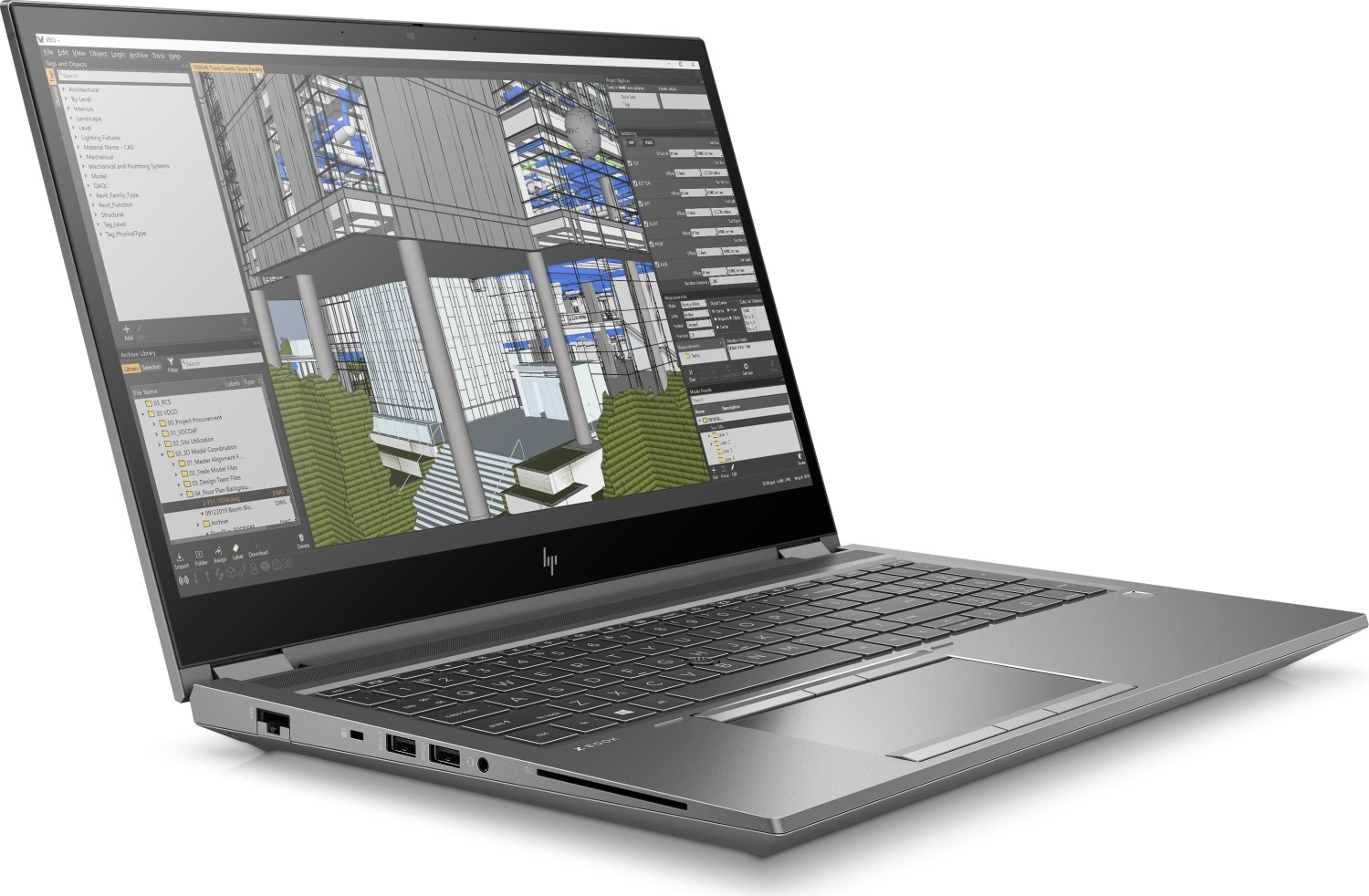 Prenosnik HP ZBook Fury 15 G7 / i7 / RAM 32 GB / SSD Disk / 15,6″ FHD - Na zalogi - slika 2