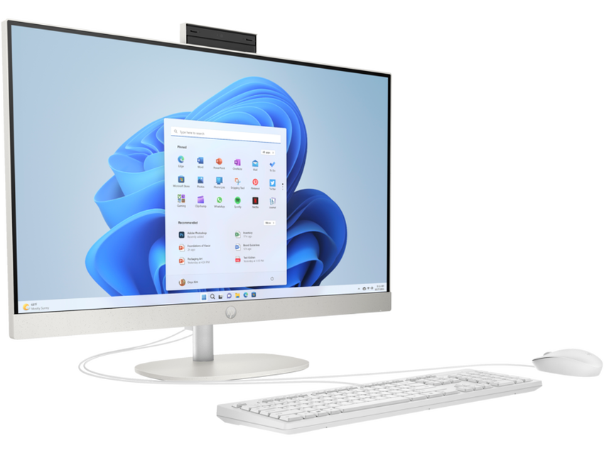 Računalnik HP All-in-One 27-cr0047nf | R5-7520U / AMD Ryzen™ 5 / RAM 16 GB / SSD Disk - Na zalogi - slika 3