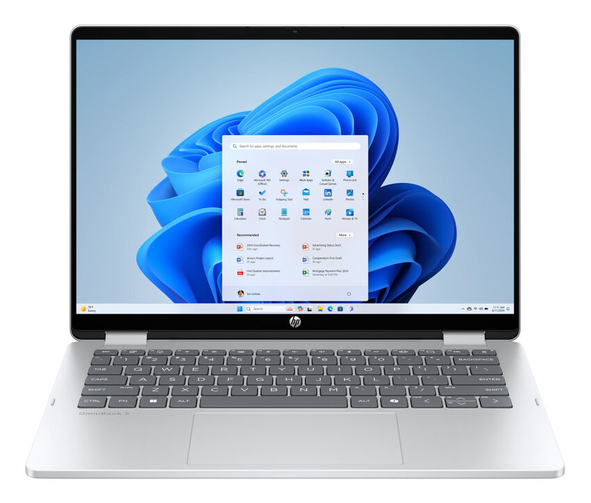 Prenosnik HP OmniBook 5 Flip 14-fp0016nx | Core 3 100U | Touch / Core 3 / RAM 8 GB / SSD Disk / 14,0″ WUXGA - Na zalogi - slika 3