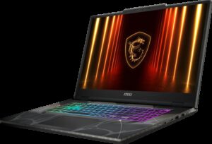 Alternative view of Prenosnik MSI Cyborg 17 B13WFKG-2-3-3 | i7-13620H | 16GB RAM | 512GB SSD | RTX 5060 / i7 / RAM 16 GB / 512GB SSD / 17,3″ FHD - Na zalogi