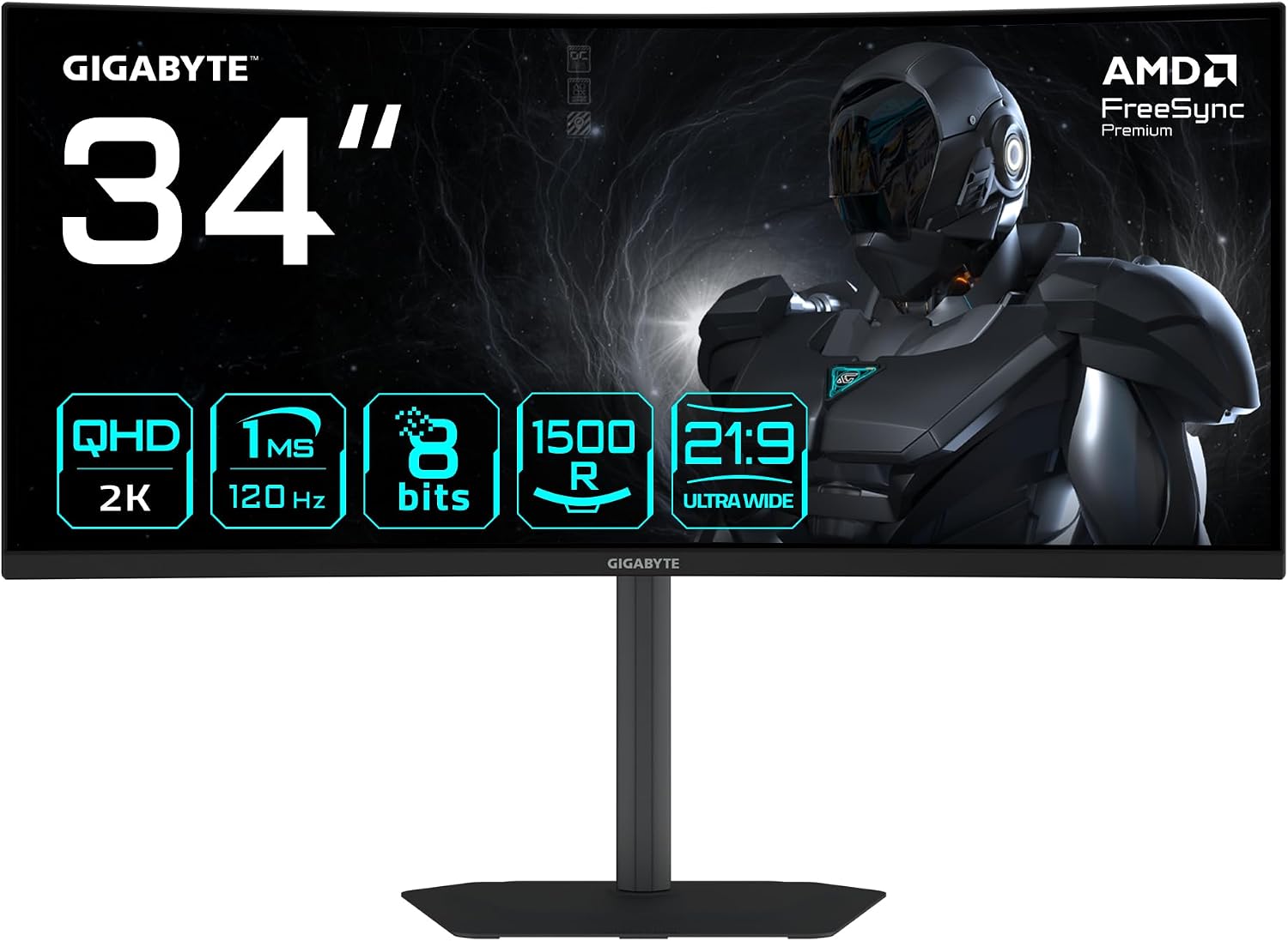 36 cm (34″) UWQHD 3440x1440