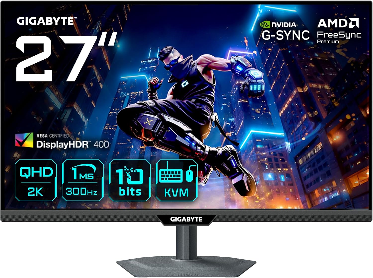 58 cm (27") WQHD 1ms