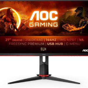 Alternative view of Monitor AOC Q27G2R 68,58 cm (27") WQHD - Na zalogi