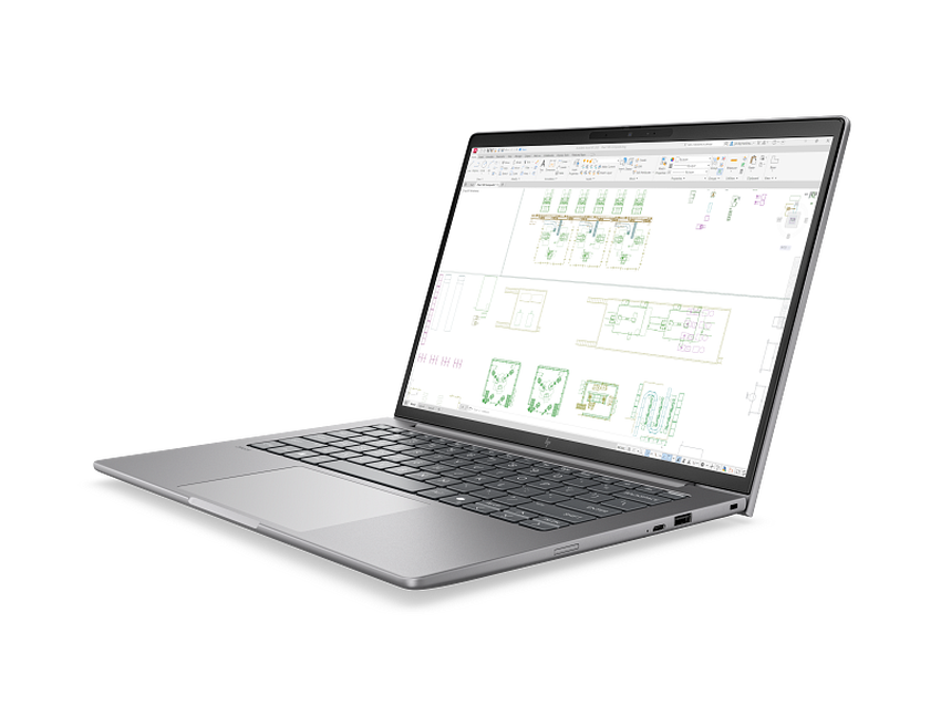 Prenosnik HP ZBook 8 G2i 14 | U7 366H | 32GB RAM | 1TB SSD | RTX P500 (6GB) / Core Ultra 7 / RAM 32 GB / 1TB SSD / 14,0″ WUXGA - V prihodu - slika 3