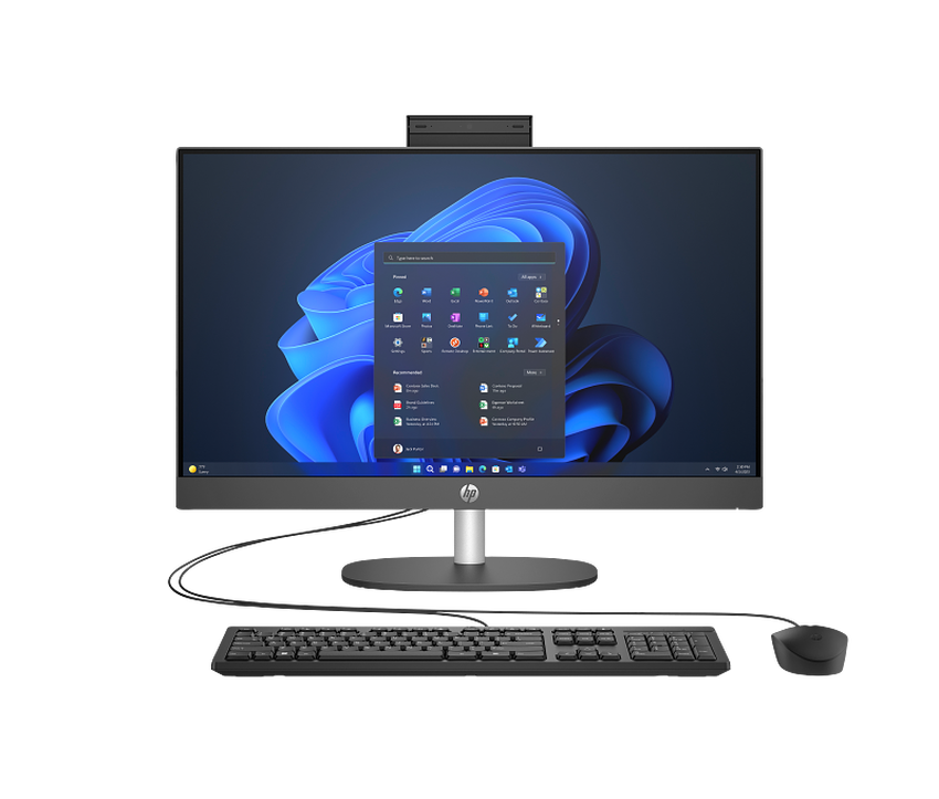 Računalnik HP ProOne 245 G10 AiO | R7-7730U | W10 Pro / Ryzen 7 / RAM 8 GB / 512GB SSD