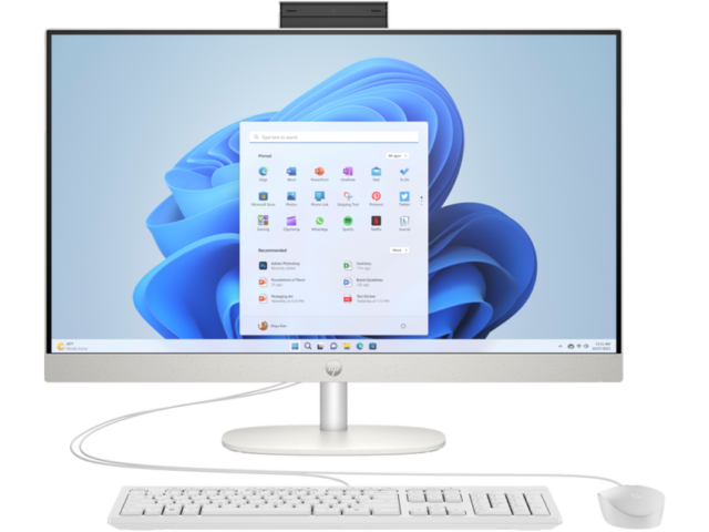 Računalnik HP All-in-One 27-cr0022nl / AMD Ryzen™ 3 / RAM 8 GB / SSD Disk